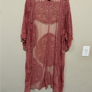 Bohemian Lace Kimono Cardigan